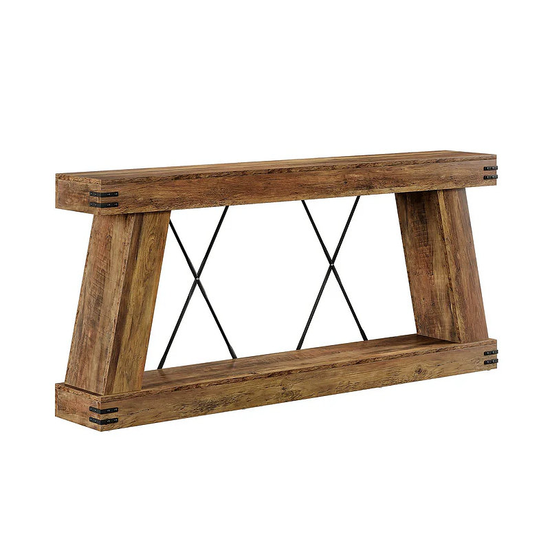 Two-Tier Side Table,Unique Entryway Table,Functional Console Table