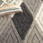Rohan Hand Woven Wool/Cotton Geometric Rug in Gray/Black-19035021