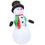 Bonhomme de neige gonflable Holly Jolly