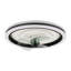 Svetlana 19" Smart Flush Mount Dimmable Ceiling Fan with LED Light and Remote