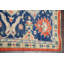 Tapis oriental Heriz Serapi à teinture végétale noué à la main 9 x 12