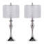 Ensemble de 2 lampes de table Ashland 27 "en métal de la galerie Grandview