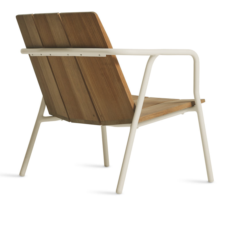 Offline Outdoor Lounge Chair, White