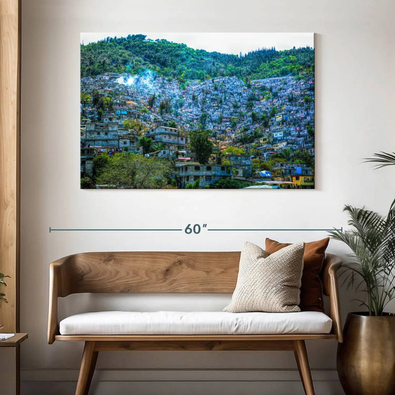 Lilie Port-Au-Prince Hillside Homes, H 32 po x l 48 po
