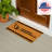 28in. x 16in. NFL Single Color Outdoor Coir Door Mat-90539570