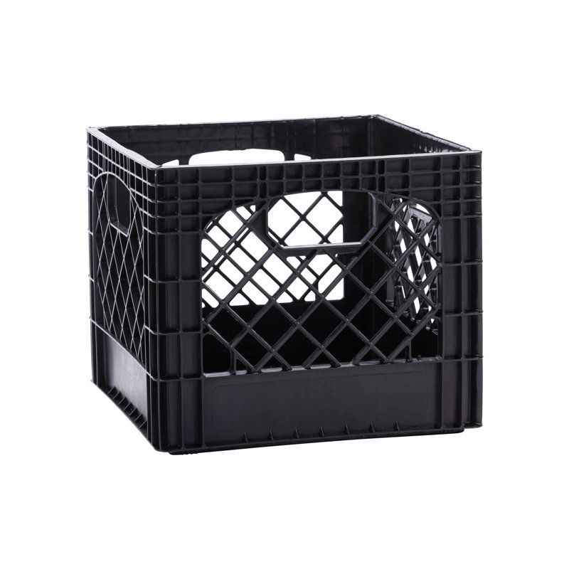 Cage à lait en plastique 16 litres, 16 pintes, Noir, 1 pièce