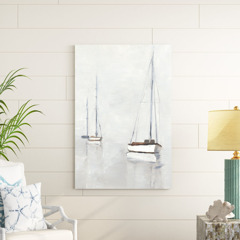Foggy Harbor I, H 48 po x l 32 po x P 1,25 po