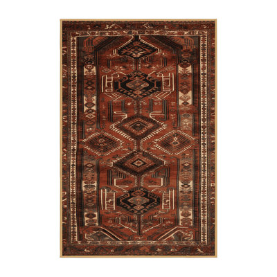 Tapis brun lavable à la machine
