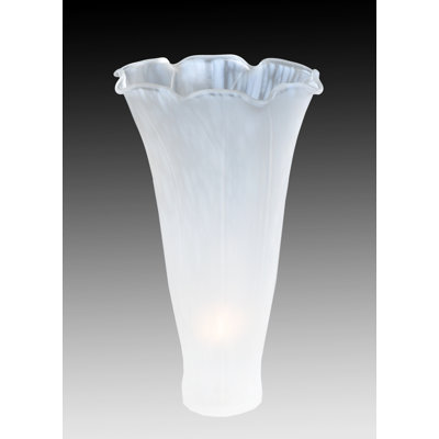 White Pond Lily Lamp Shade