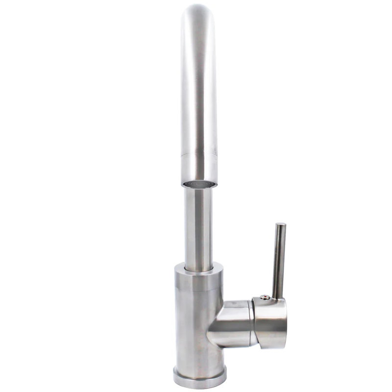 Novatto Tuma Kitchen Faucet, Brushed Nickel