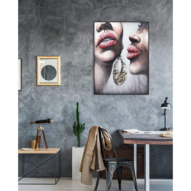 Hand -painted Acrylic Painting on Friendly Secret
