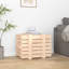 Marlow Home Co. Ulti 58cm W Pine Solid Wood Deck Box-915850691