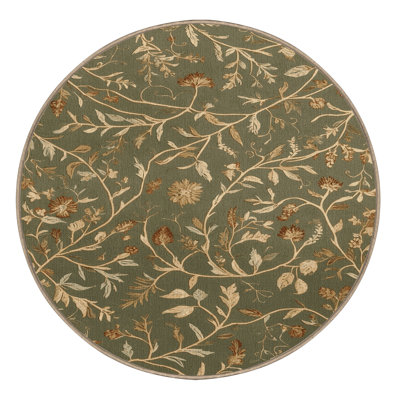 Machine Washable Nature Brown Area Rug