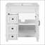 Meuble-lavabo de 30 pouces avec lavabo en céramique, 2 tiroirs et tablette réglable pour les petits espaces-650233385