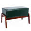 Tabouret en bois rembourré Mid Century-296692395