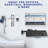 VIVO Articulating Keyboard & Mouse Platform Wall Mount, MOUNT-KB35A