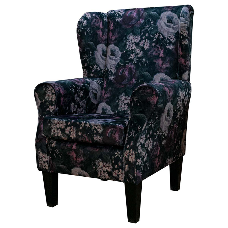 74cm Wide Tufted Wingback Chair