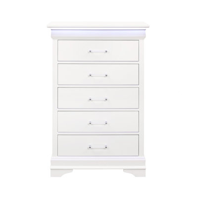 COFFRET BLANC CHARLSTON AVEC DEL