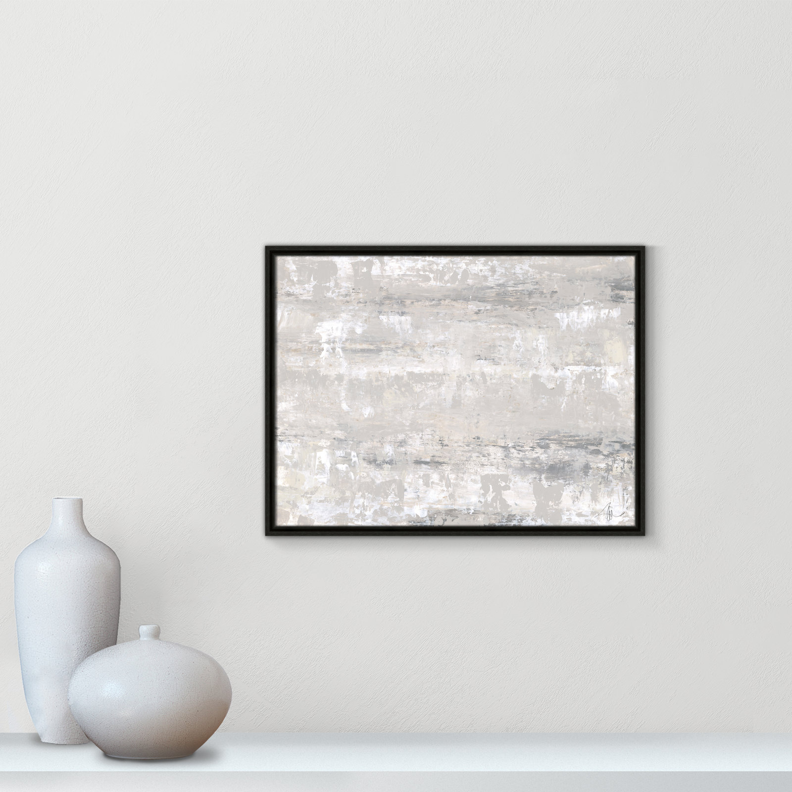 Desert Winds by Filippo Ioco - Print, Espresso Framed Canvas, 19.5" H x 25.5" W x 2" D
