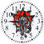 Horloge murale Octopus Skull Head