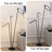 Gufran 61.41" Modern Black Dimmable LED Tree Floor Lamp