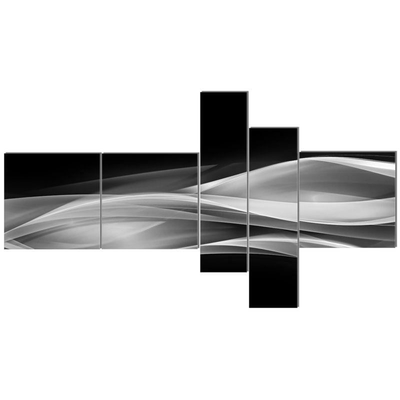 « scintillant silver pattern », impression à multiples images sur toile
