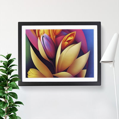 Feisty Flowers - Single Picture Frame Print