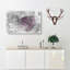 Butterfly Upon A Flower - Wrapped Canvas-56644620