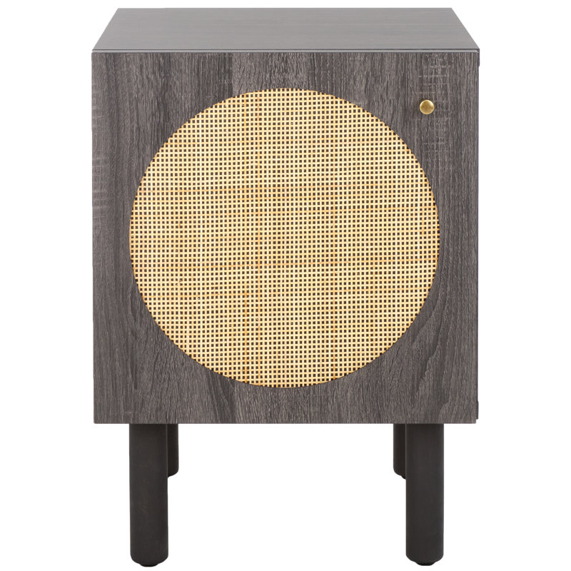 Audric 20.8'' W Nightstand, Gray