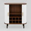 Armoire à vin cannelée avec portes coulissantes Century-129455588