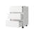 Eagle Creek 3-Drawer Rectangle Filing Cabinet White