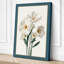 White Narcissus Study Botanical - Wrapped Canvas-1051318444-1051318459