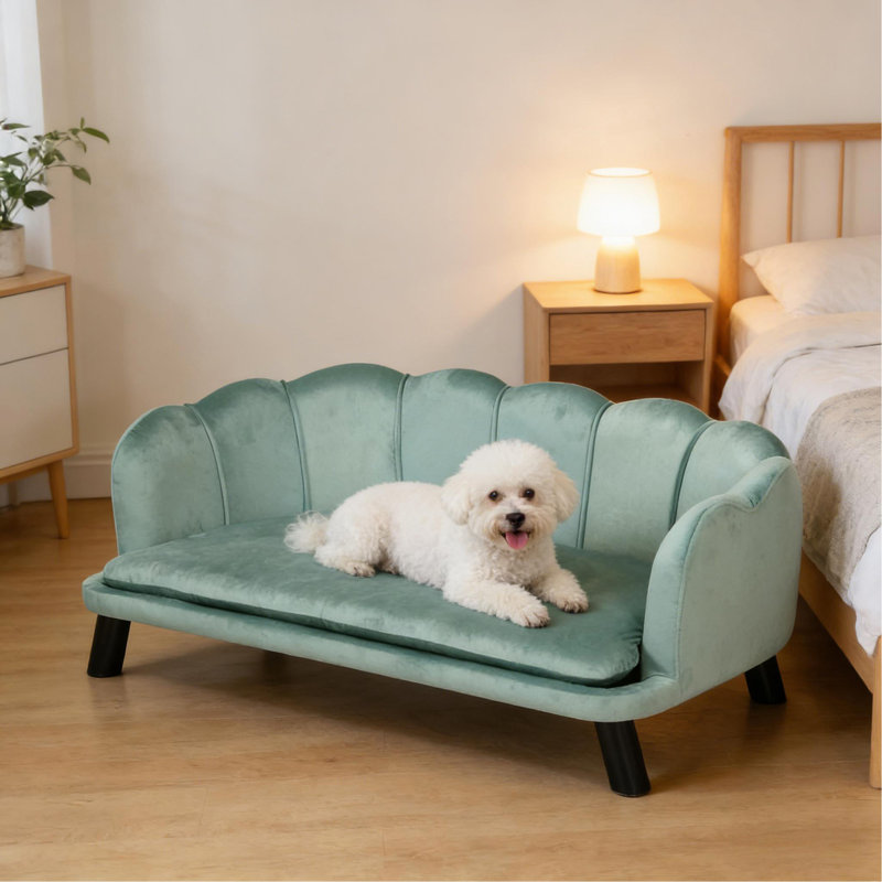 Lit pour animaux spacieux, canapé pour animaux Pearl