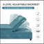Canapé-lit 4 en 1, fauteuil-lit, repose-pieds pliant multifonctionnel avec pochette de rangement et port USB pour petit appartement, salon, chambre à coucher, couloir-1241292213