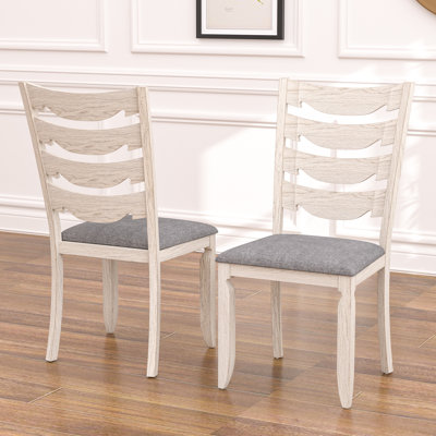 Ensemble de 2 chaises de salle à manger en bois Ilarrold