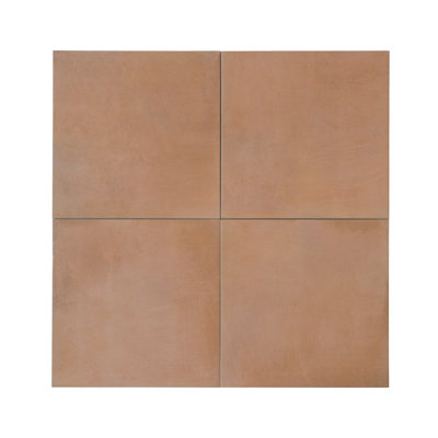 Citadel 13x13 Rustic Terracotta Porcelain Plain Wall and Floor Tile (10.76 sq ft/case) - 9 Pack
