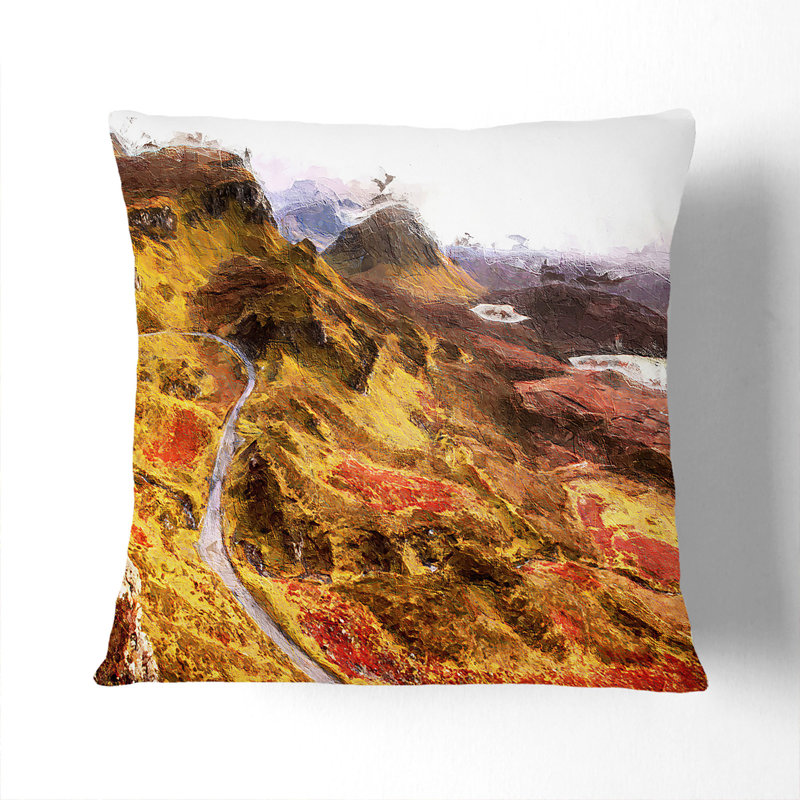 Square Throw Cushion, 55cm H x 55cm W x 20cm D, Stone
