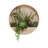 40cm Faux Succulent in Wood Planter