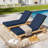 Outdoor 4'' Chaise Lounge Cushions Lounge Chair Cushions 26" W X 80" L-423027326