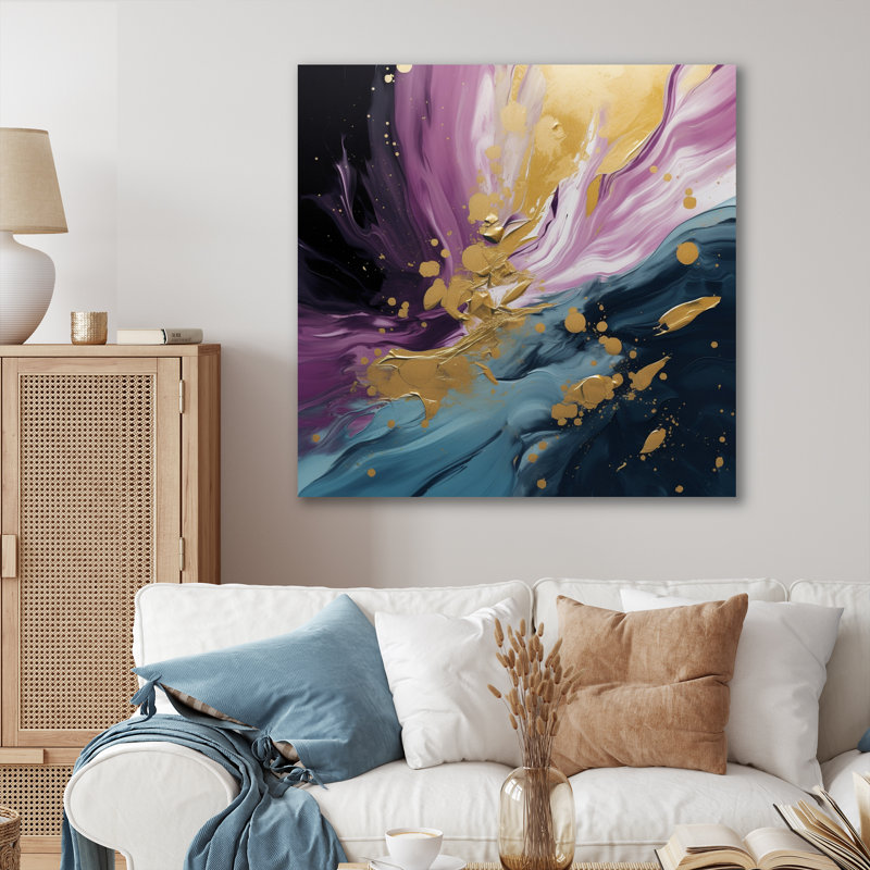 Impression sur toile, H 16 po x l 16 po x P 1 po, Toile tendue