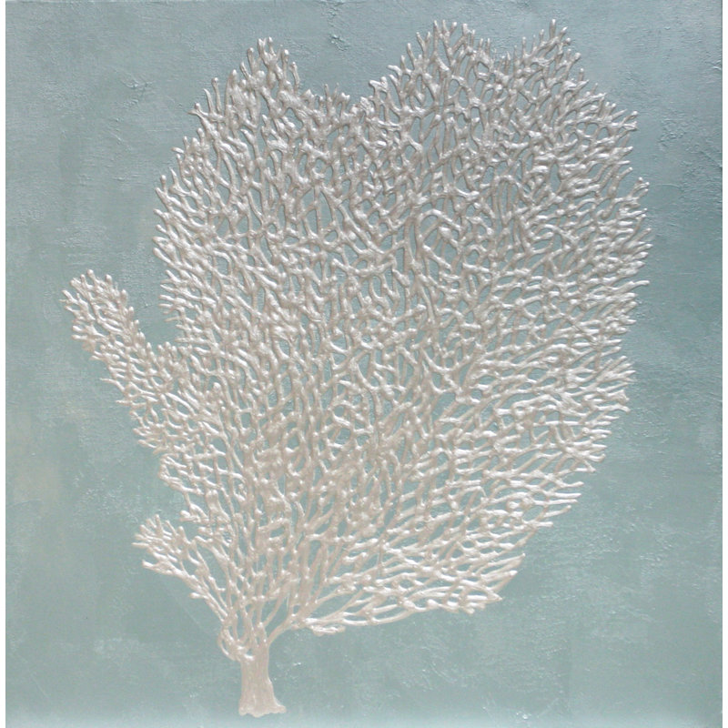Seafan IV Print by L. Bodine, Hand Painting