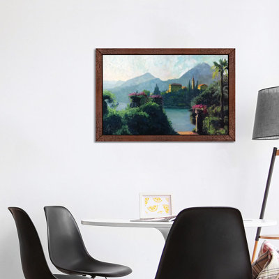 Lake Como, Italy - Wrapped Canvas Painting