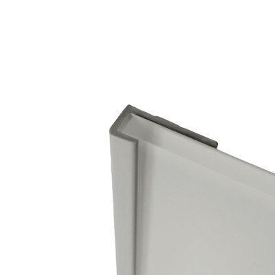 0.6" x 96" Wall Paneling in Grey
