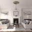 Médaillon de plafond Endurathane Classic, DO 44 1/2 po x P 4 po x P 4 po (convient aux auvents jusqu'à 8 1/4 po)-1611407270