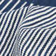 Nevins Striped Handwoven Area Rug in Navy