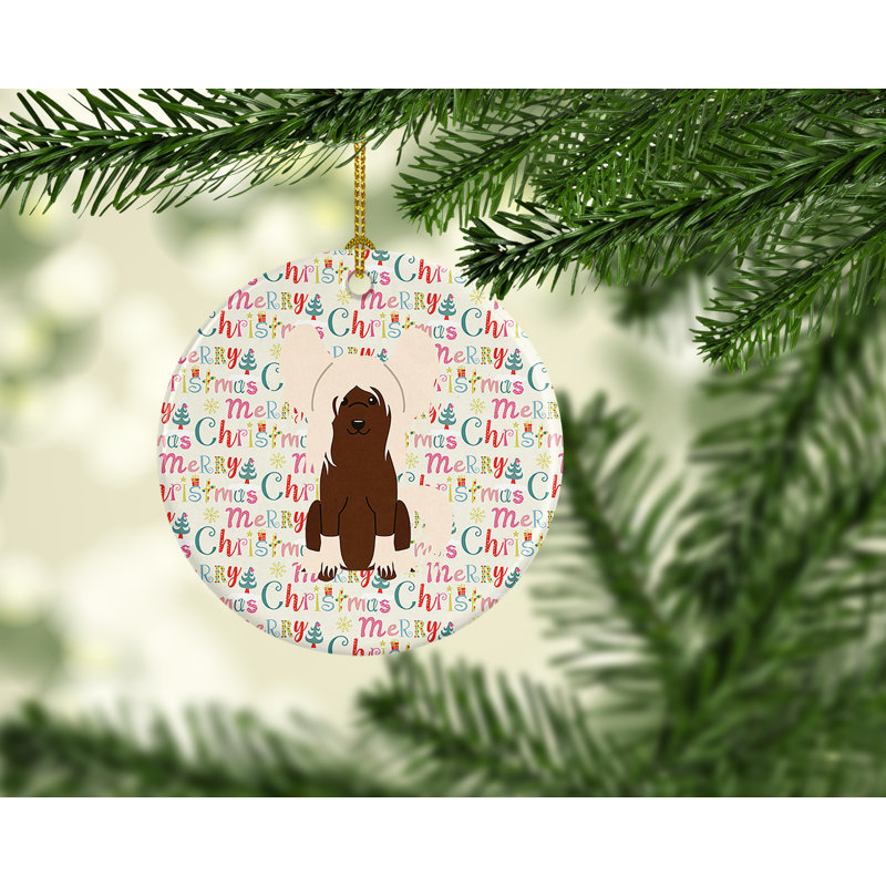 Ornement suspendu Merry Christmas
