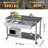 Stainless Steel Work Table With Drawers