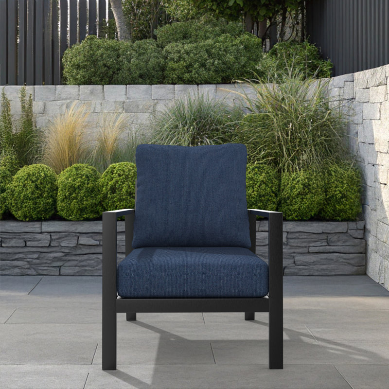 Deep Seating Outdoor Sunbrella® Seat/Back Cushion, Spectrum Indigo Sunbrella®