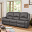 Manervia 3 Seater Faux Leather Reclining Sofa-1984059527