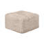 Salon 7 pièces modulaire en L modulaire couleur sable en fausse fourrure compressée en mousse haute densité d'angle avec repose-pieds-1126647336